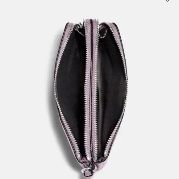 Coach Double Corner Zip Wristlet
SV/Soft Lilac - Picture 4 of 16